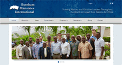 Desktop Screenshot of burnhamministries.com